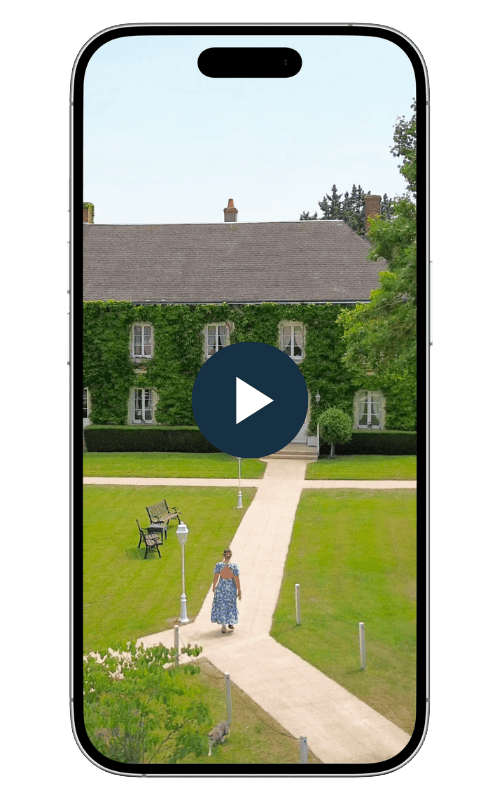 Vidéo drone présentation hôtel restaurant en Indre-et-Loire (37)
